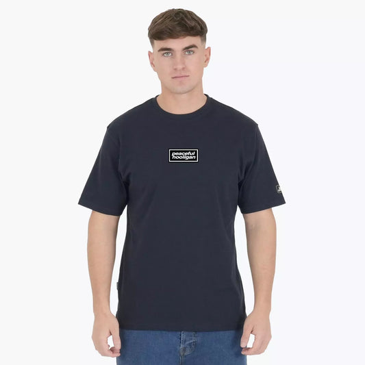 Peaceful Hooligan Microbox T-Shirt Navy