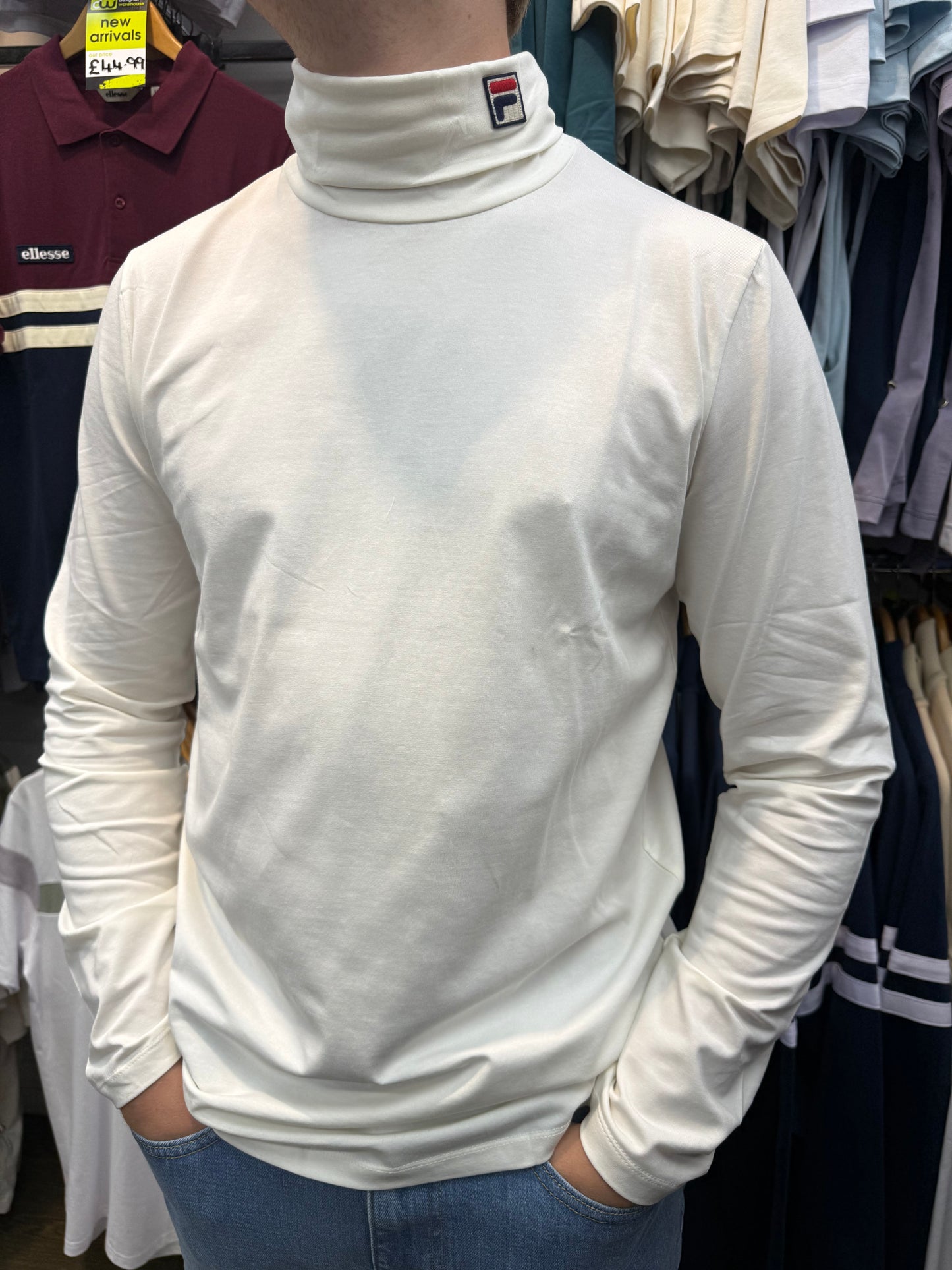 Fila Classic Roll Neck Gardenia
