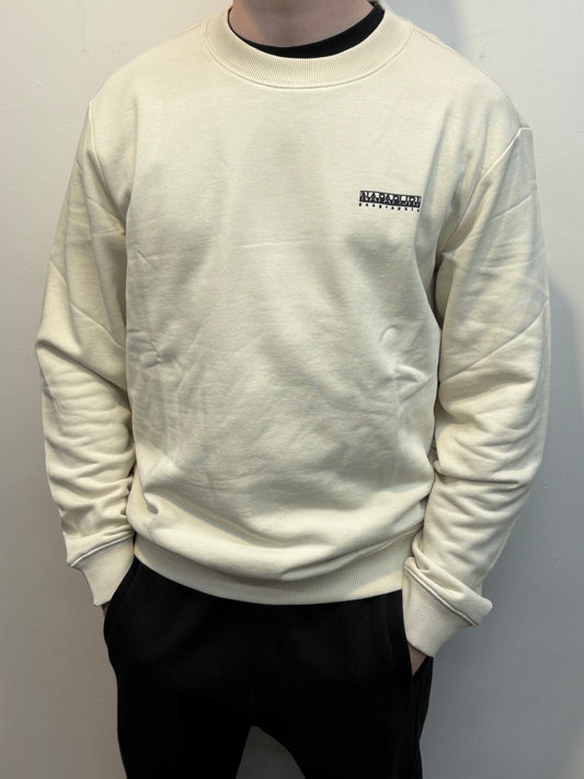 Napapijri B-SMALL BOX Sweatshirt Beige Dimity