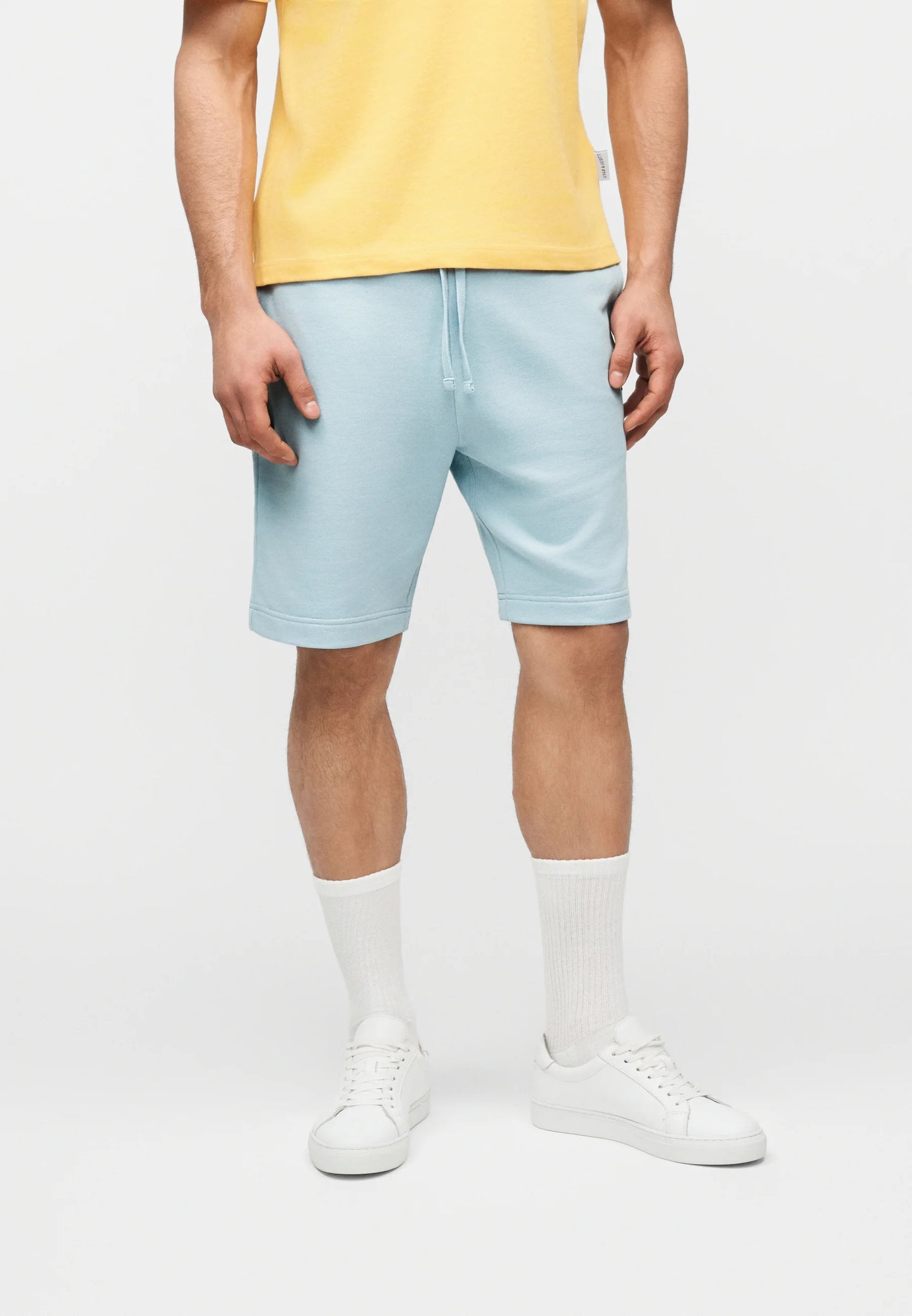 Lyle & Scott Cotton Sweat Short Opal Blue