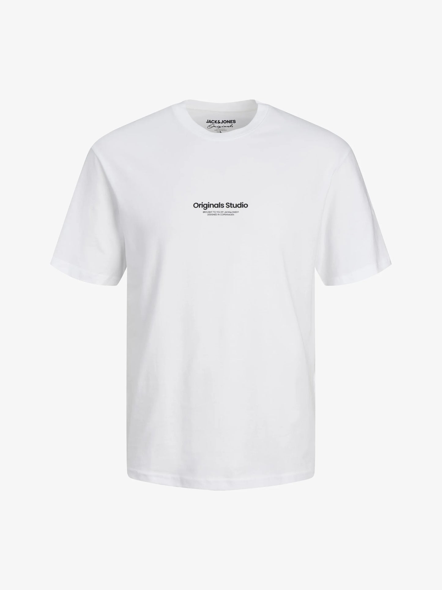 JACK & JONES JWHVESTERBRO T-Shirt White