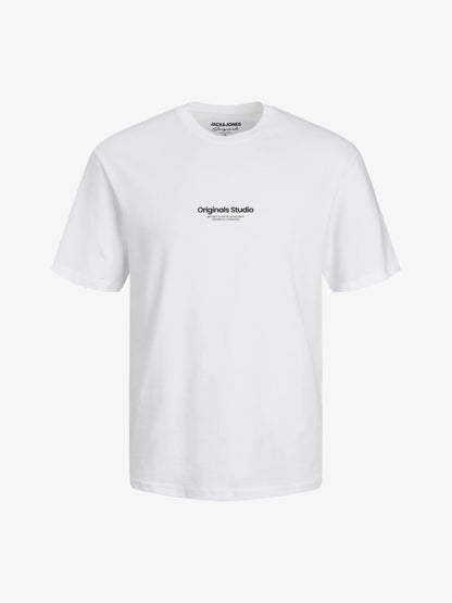 JACK & JONES JWHVESTERBRO T-Shirt White