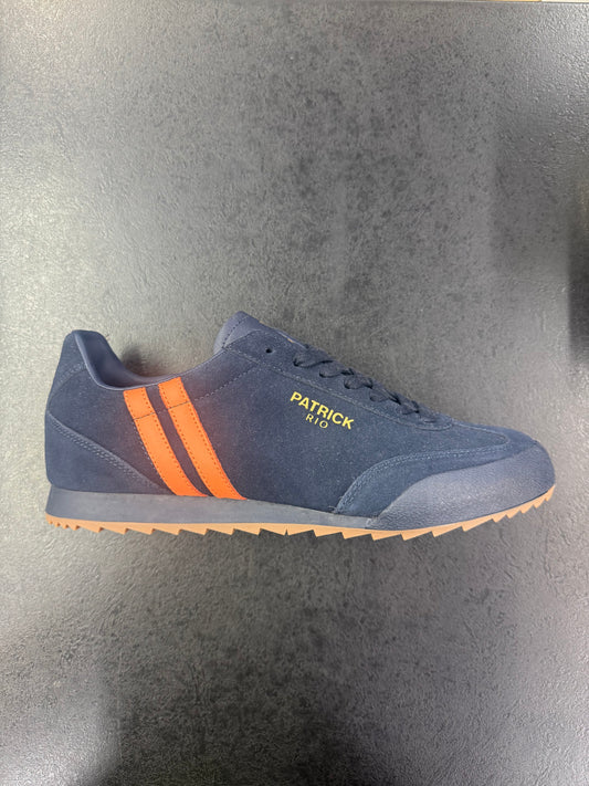 Patrick Rio Sport Trainer Navy/Orange