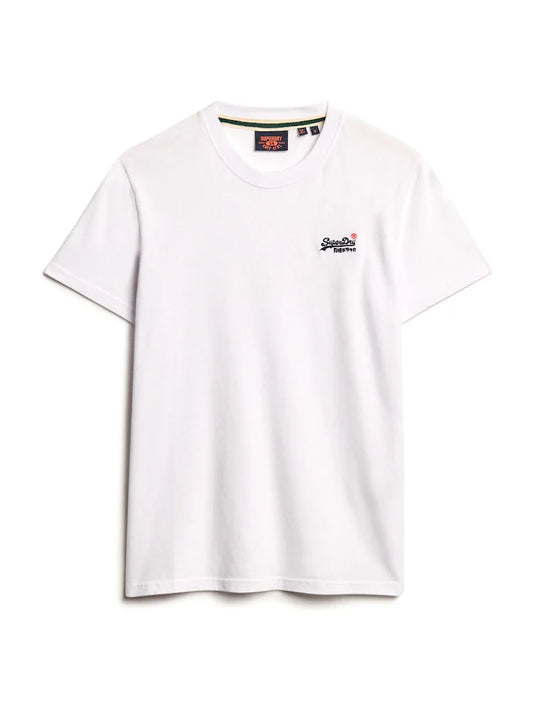 Superdry Essential Logo Embroidered T-Shirt Off White