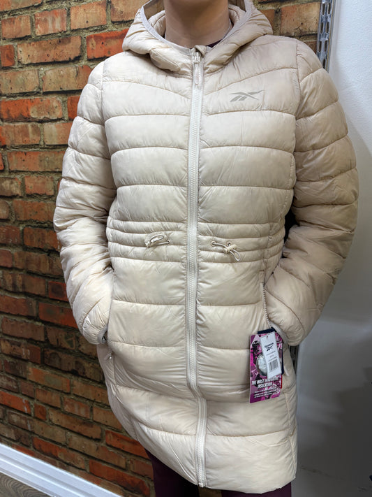 Reebok Ladies Long Glacier Shield Jacket Oatmeal