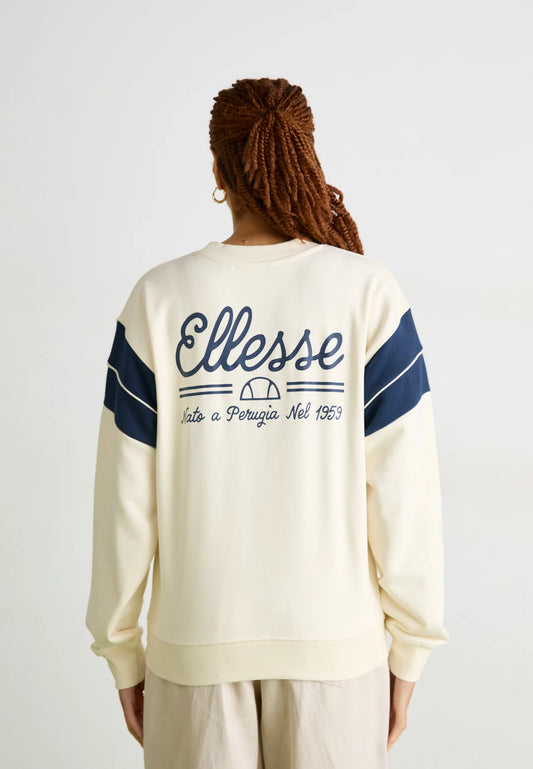 Ellesse Ladies Calgary Sweatshirt Off White