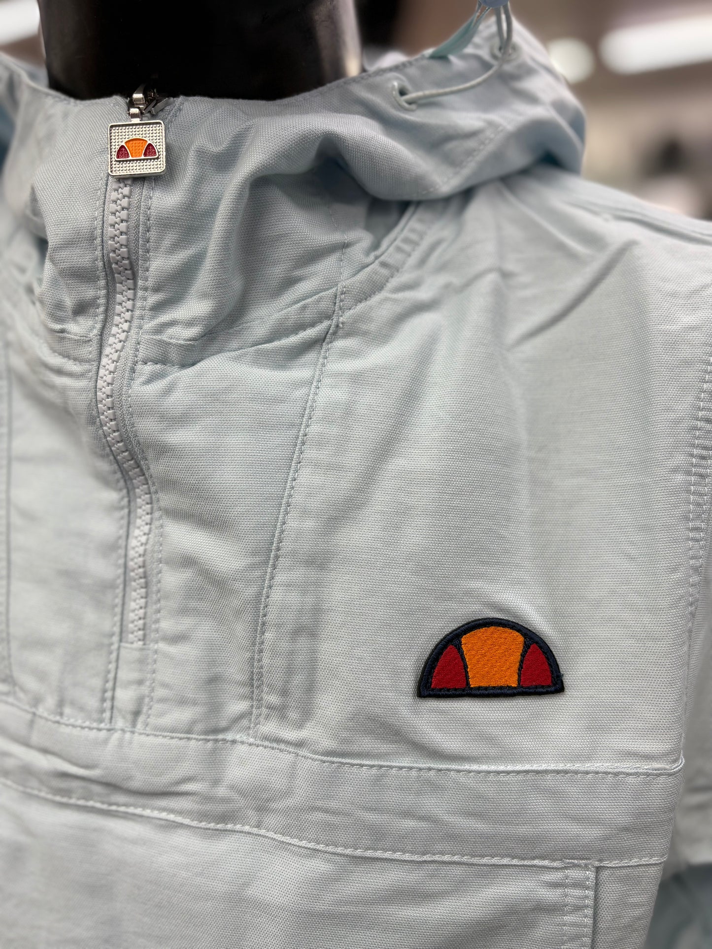 Ellesse Mont 3 Overhead Jacket Light Blue
