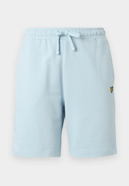 Lyle & Scott Cotton Sweat Short Opal Blue