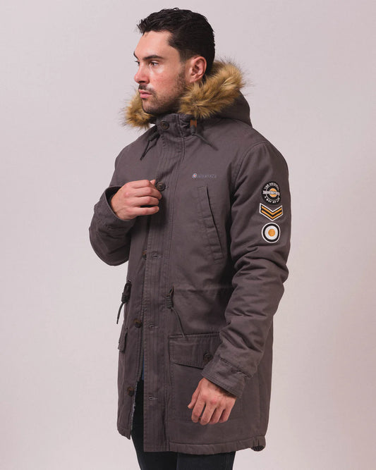 Lambretta Sherpa Lined Parka Iron
