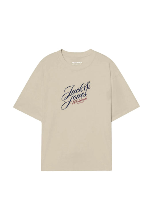 JACK & JONES JORINWOOD T-Shirt Antique White