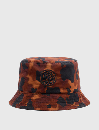 Pretty Green Brindle Bucket Hat Brown