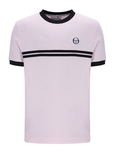 Sergio Tacchini Supermac T-Shirt Light Lilac/Black