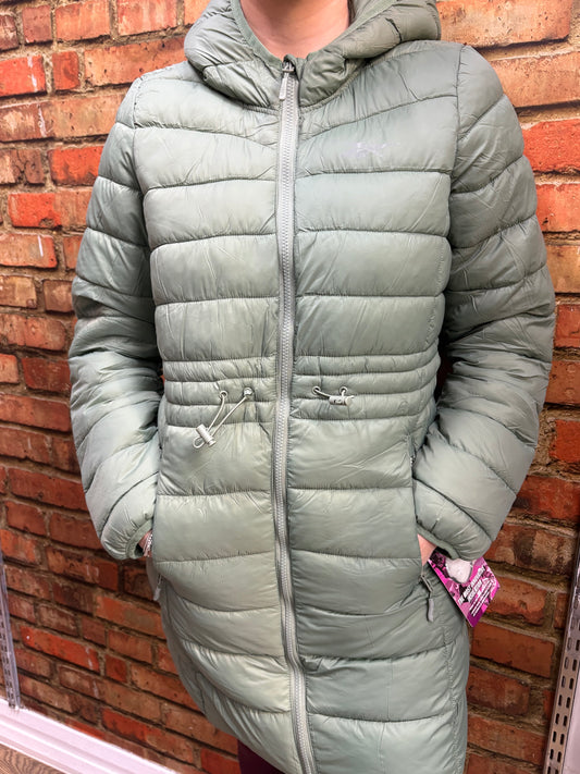 Reebok Ladies Long Glacier Shield Jacket Sage