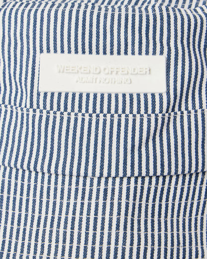 Weekend Offender Navas Ticking Stripe Bucket Hat