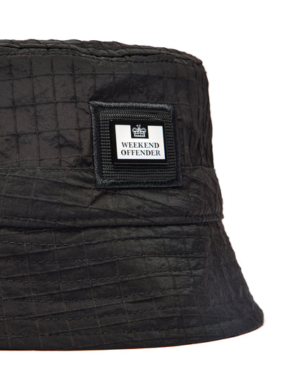 Weekend Offender Boukhari Bucket Hat Black