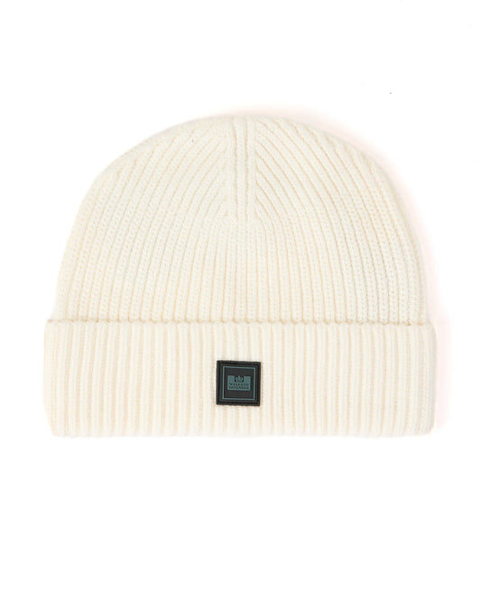 Weekend Offender Kettama Rib Beanie Ivory