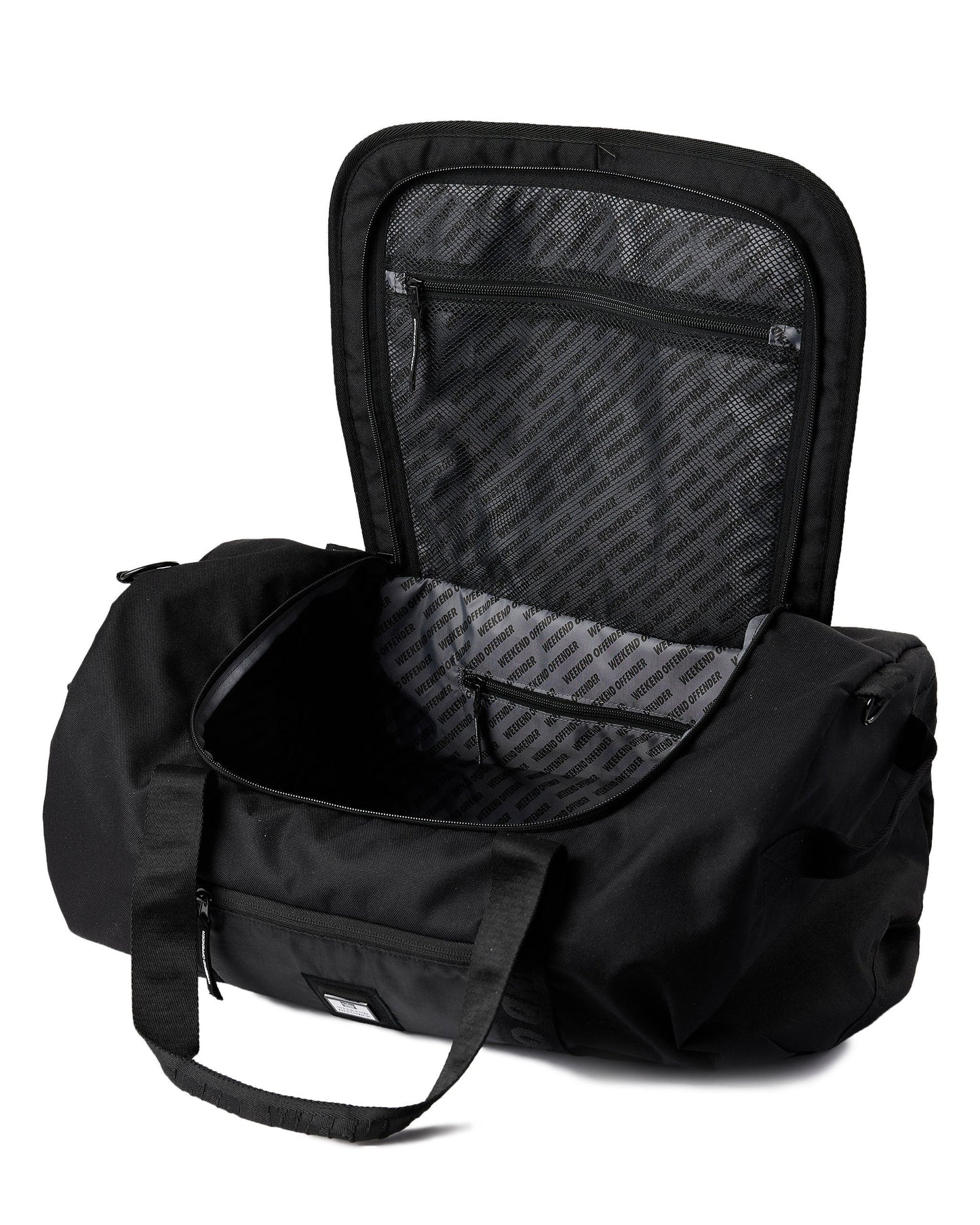 Weekend Offender Roll Bag Black Ripstop