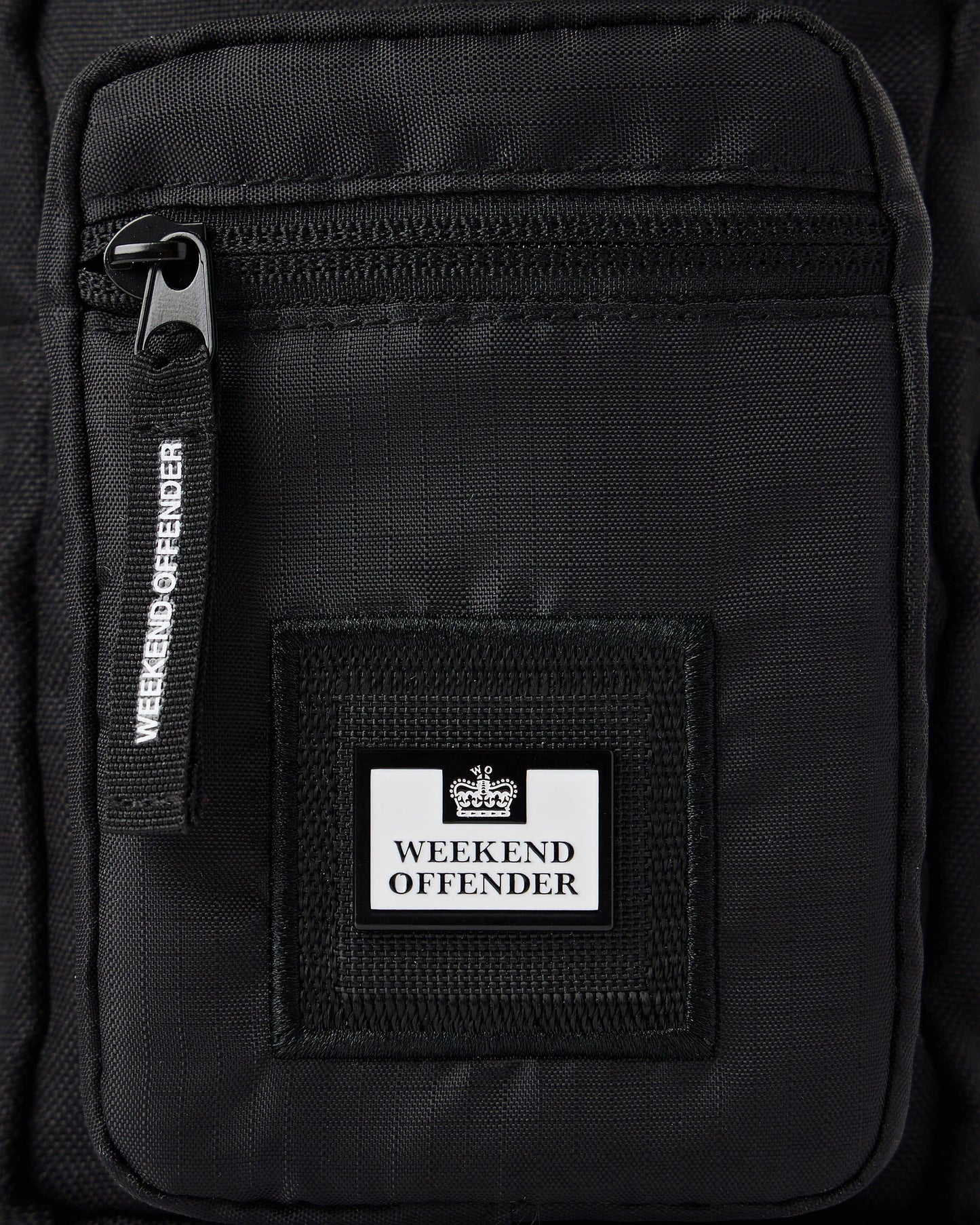 Weekend Offender Small Crossbody Bag Black Ripstop