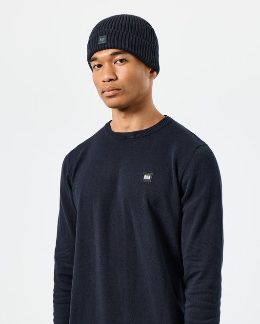 Weekend Offender Kettama Rib Beanie Navy