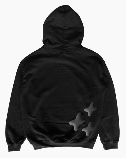 Miracles Puff Hoodie Black