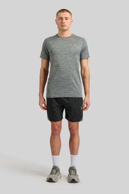 ALTRYN Landy Space Dye T-Shirt Black Marl