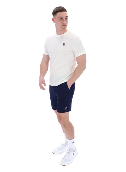 FILA Ash Micro Waffle Ringer T-Shirt Gardenia