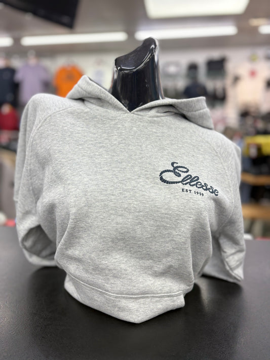 Ellesse Ladies Deliziosi Hoodie Light Grey Marl