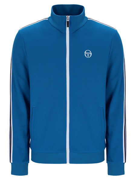 Sergio Tacchini Franco Track Top Mykonos Blue/White