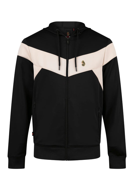 Luke 1977 Baldur 3 Zip Hoodie Black Dark Ecru