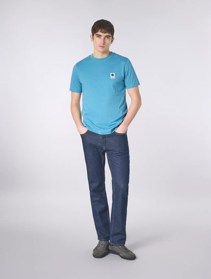 Pretty Green Sinclair T-Shirt Blue