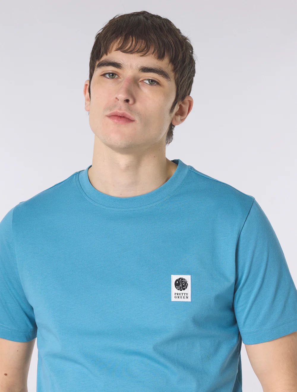 Pretty Green Sinclair T-Shirt Blue
