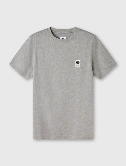 Pretty Green Sinclair T-Shirt Grey Marl
