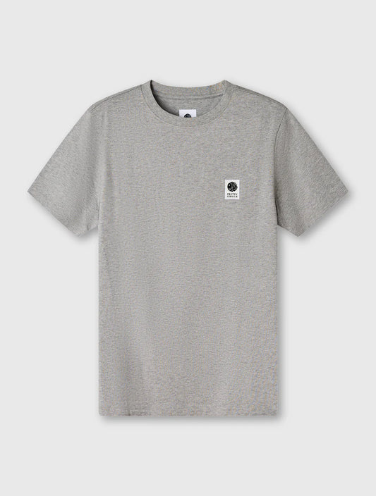 Pretty Green Sinclair T-Shirt Grey Marl