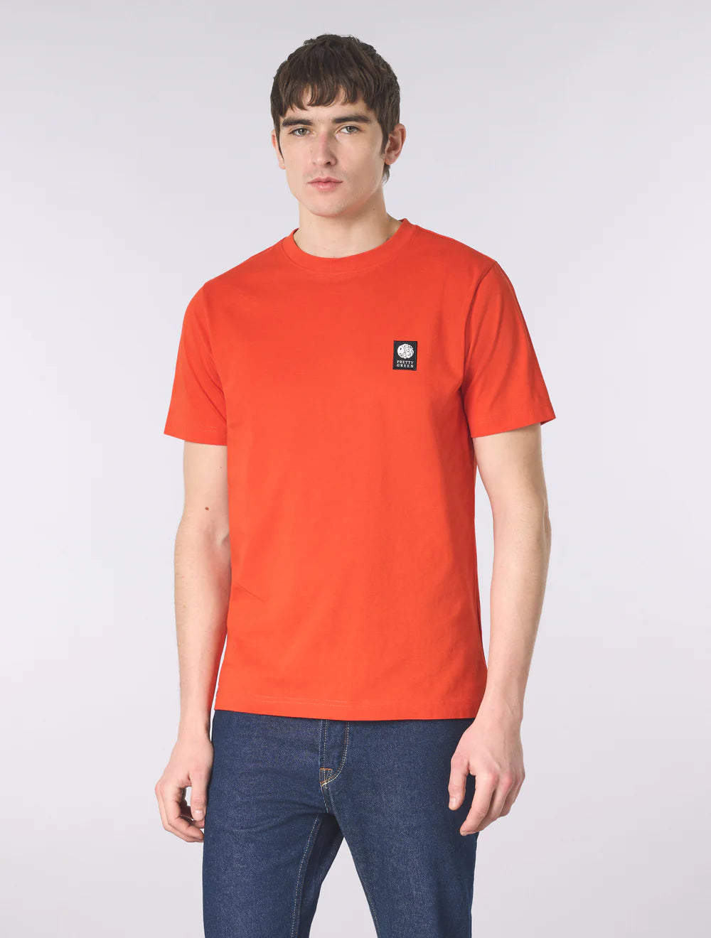 Pretty Green Sinclair T-Shirt Orange