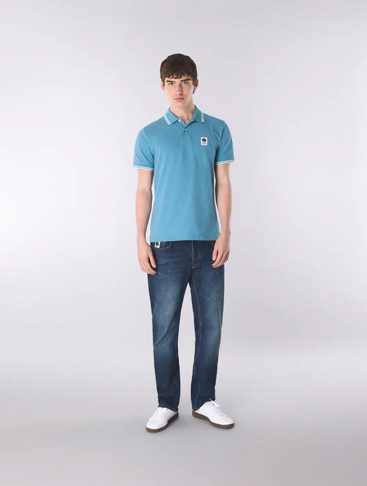 Pretty Green Rayner Polo Shirt Blue