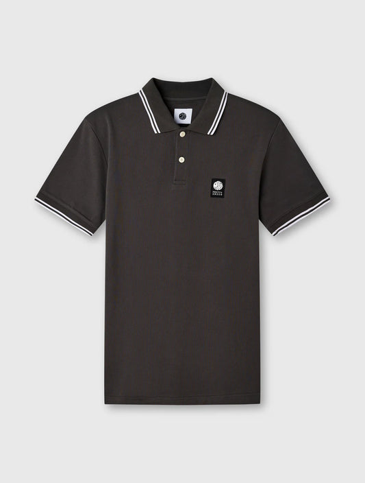 Pretty Green Rayner Polo Shirt Charcoal