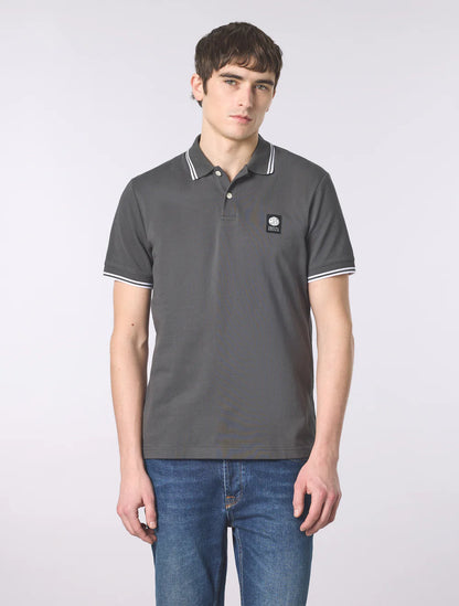 Pretty Green Rayner Polo Shirt Charcoal