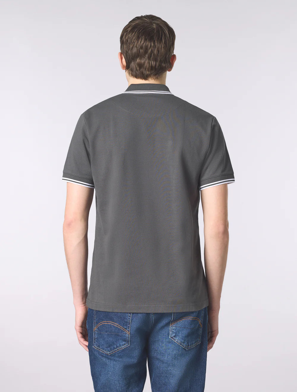 Pretty Green Rayner Polo Shirt Charcoal