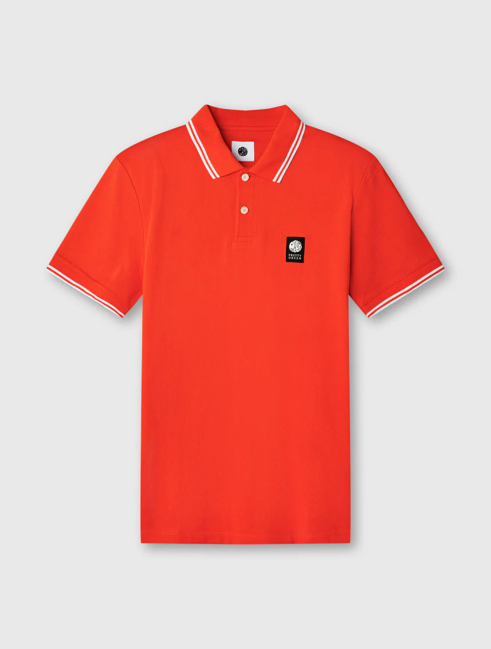 Pretty Green Rayner Polo Shirt Orange