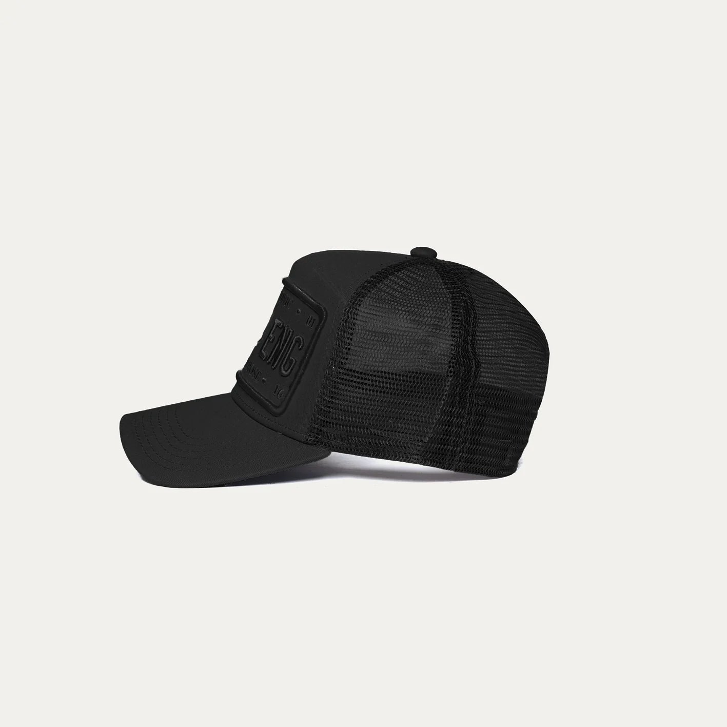 Christian Rose Iconic Plate Cap Black/Black