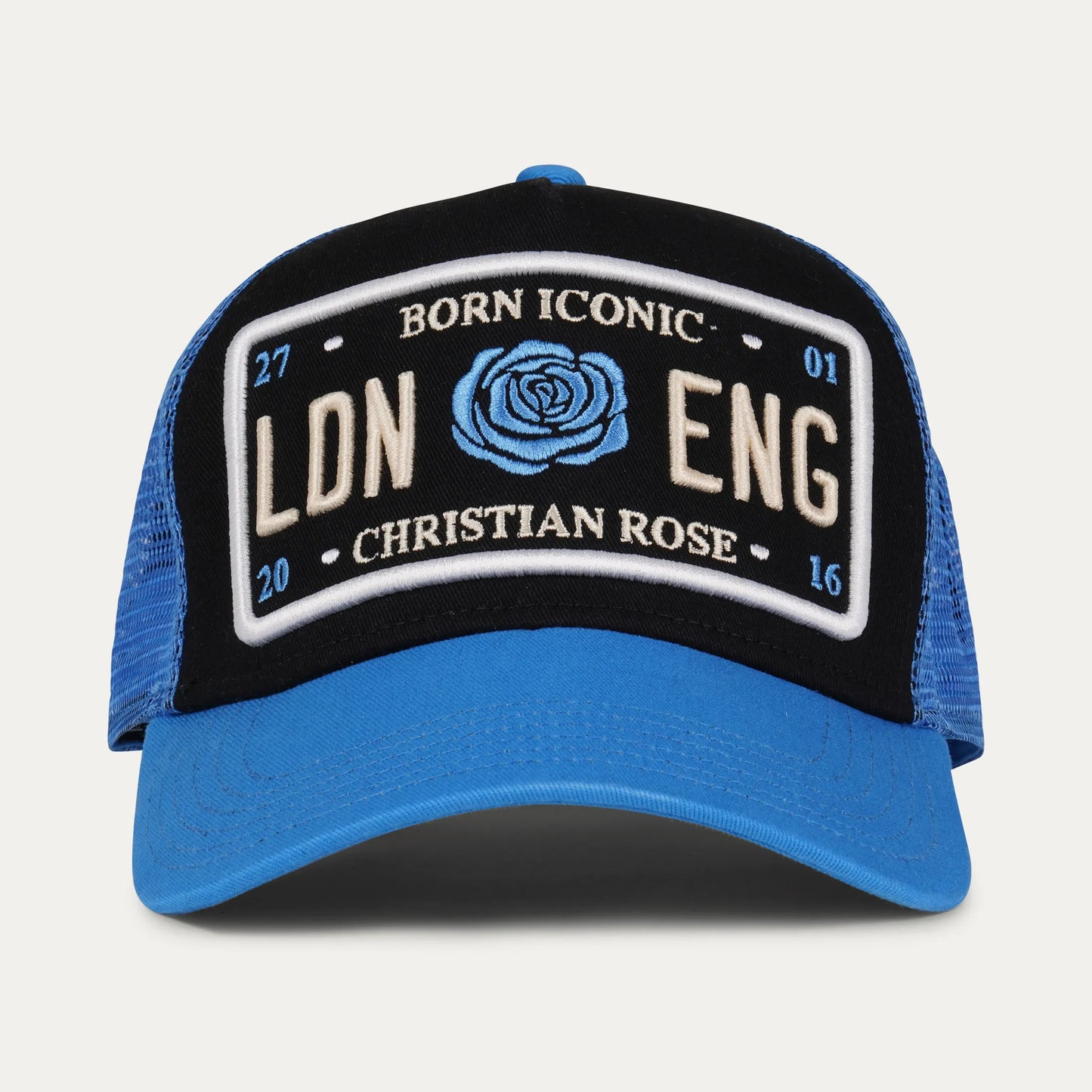 Christian Rose Iconic Cap Black/Blue/Cream