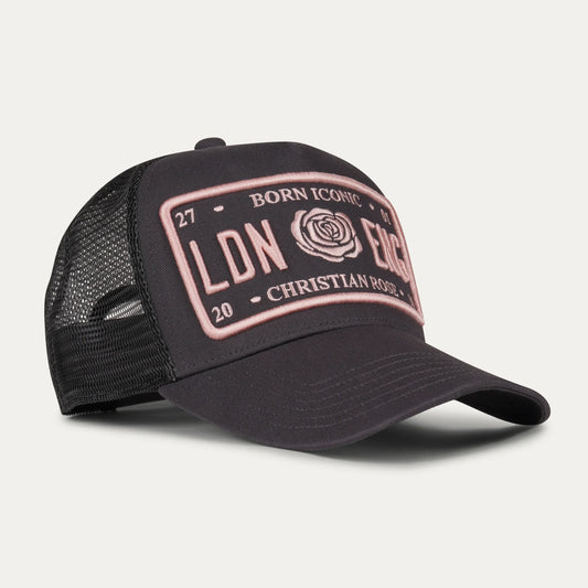 Christian Rose Iconic Cap Grey/Pink