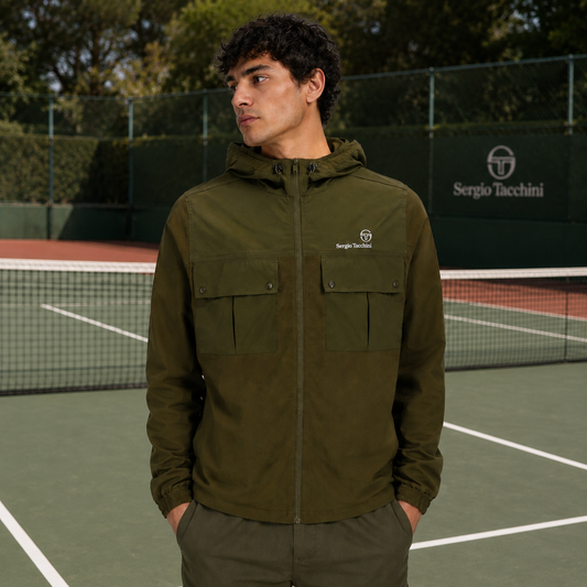 Sergio Tacchini Calisti Jacket Dark Olive