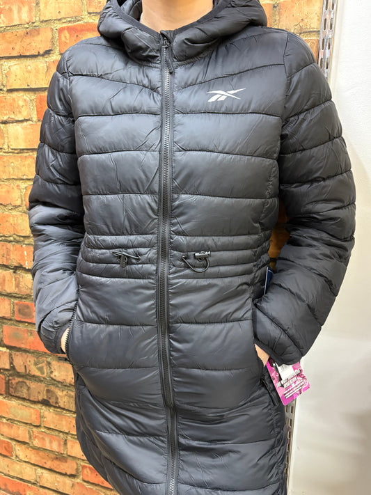 Reebok Ladies Long Glacier Shield Jacket Black