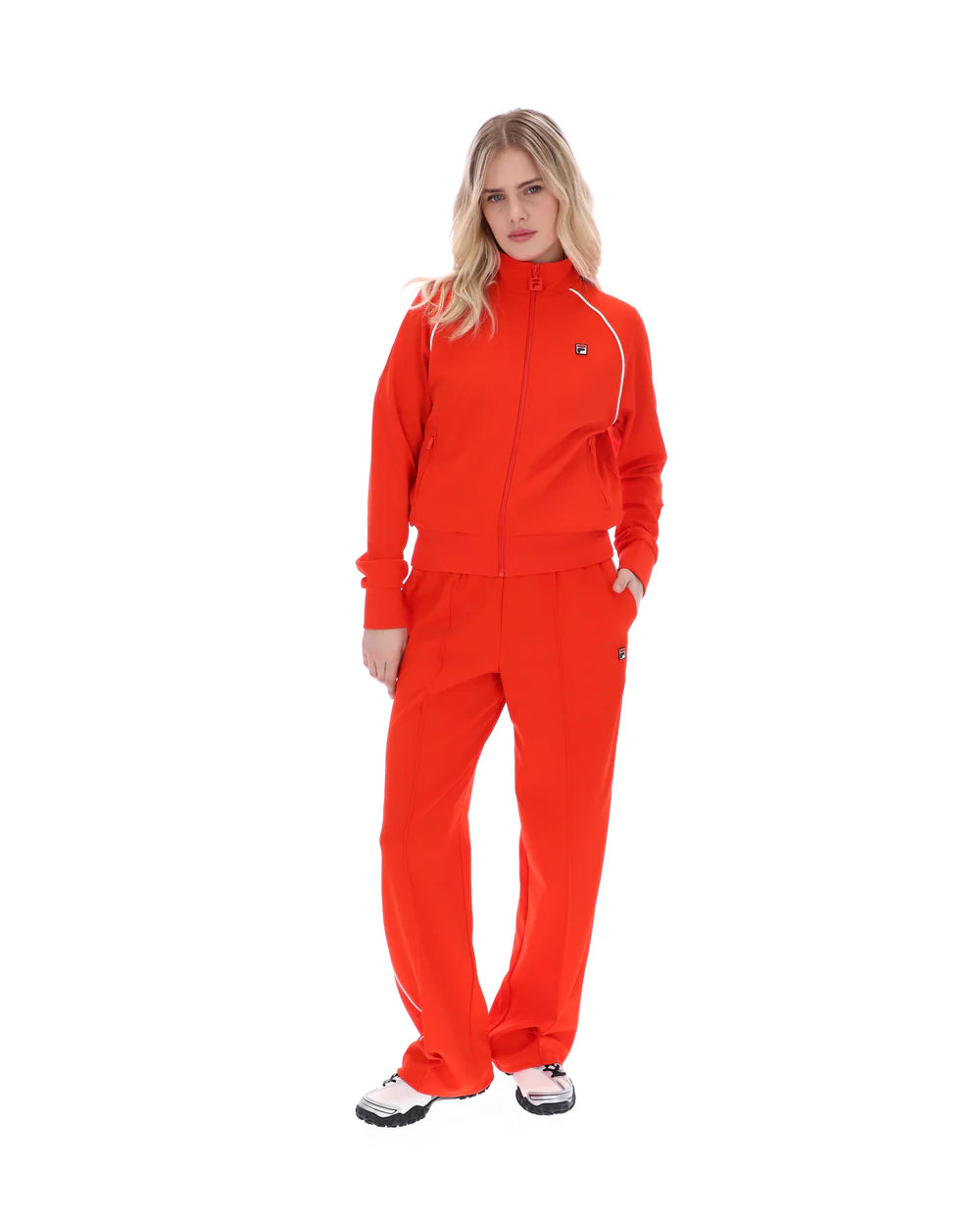 Fila Vintage Ladies Diano Track Top Grenadine/Gardenia