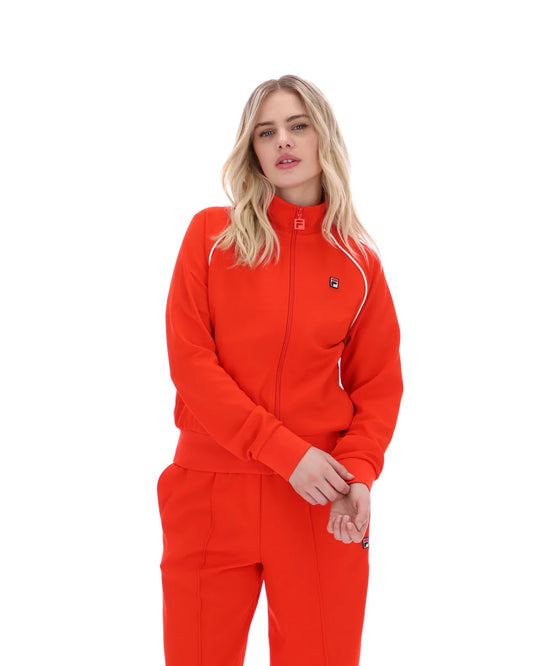 Fila Vintage Ladies Diano Track Top Grenadine/Gardenia