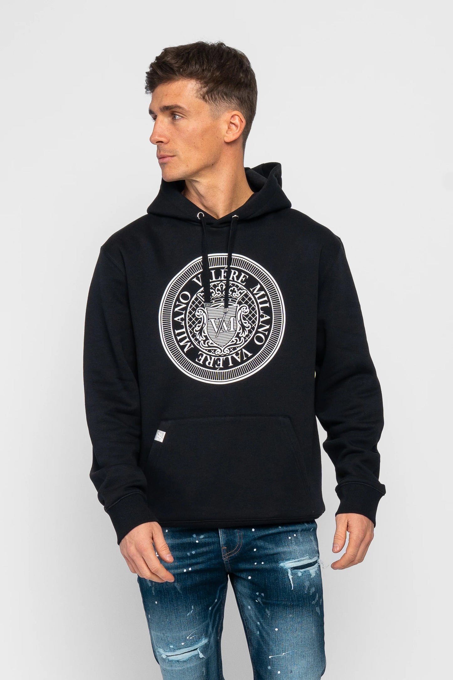 Valere Milano Trino Hoodie Black