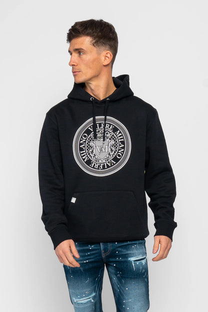 Valere Milano Trino Hoodie Black