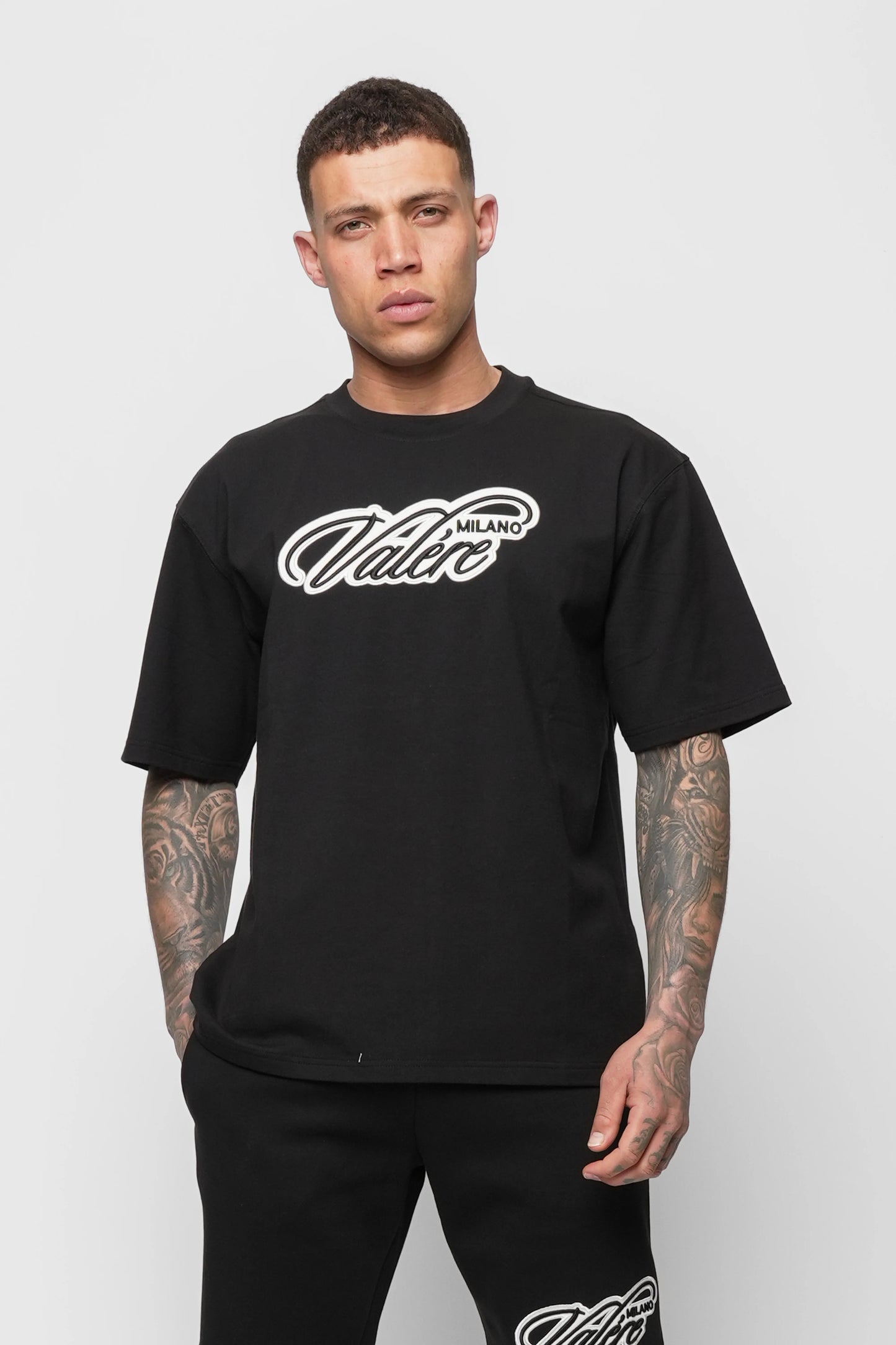 Valere Milano Baratz T-Shirt Black
