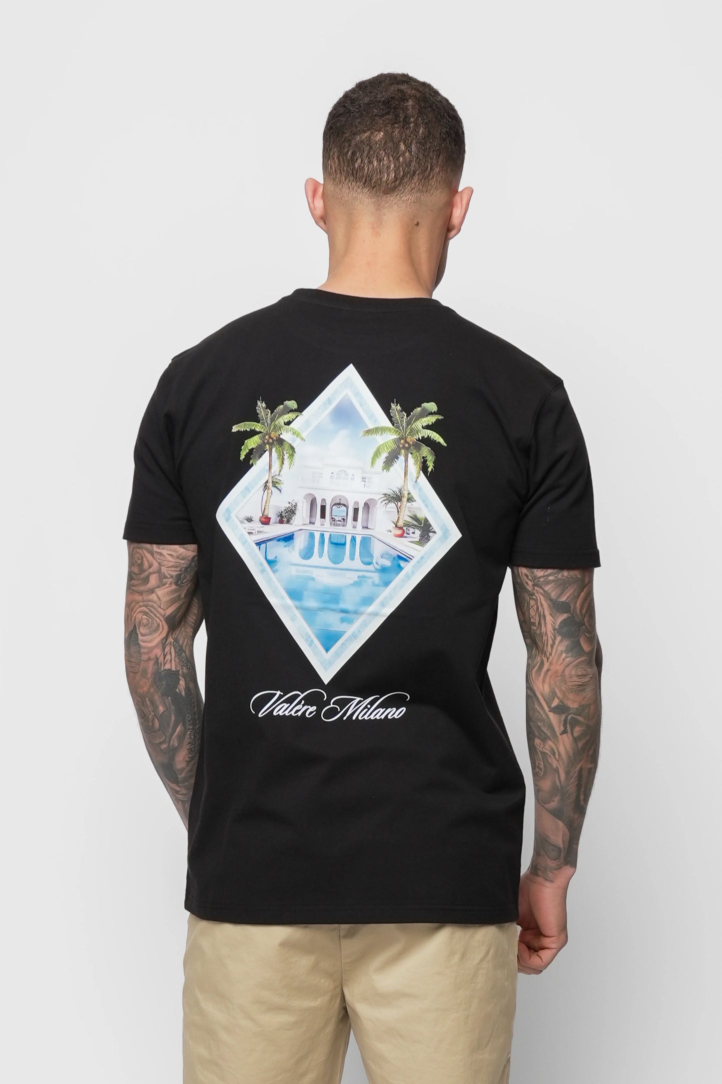 Valere Milano Iseo T-Shirt Black